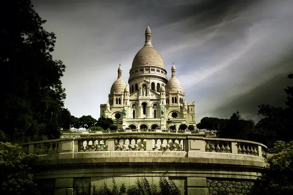 Священное сердце - Париж Франция  - — стоковое фото