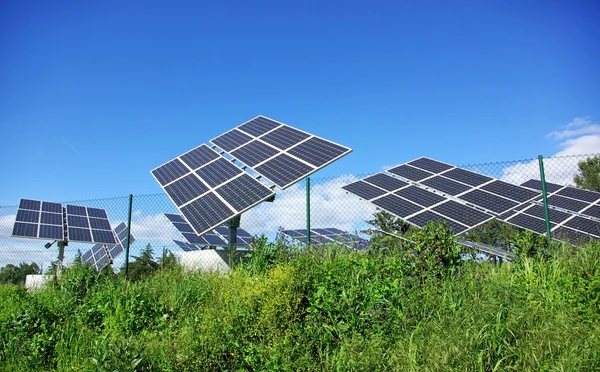 Photovoltaic panels . — Stock Photo, Image
