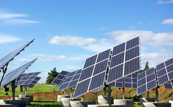 Photovoltaic panels . — Stock Photo, Image