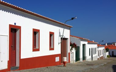 alentejo geleneksel sokak.