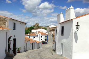 Street in monsaraz clipart