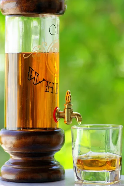 Bottle of whisky — Stock Photo, Image