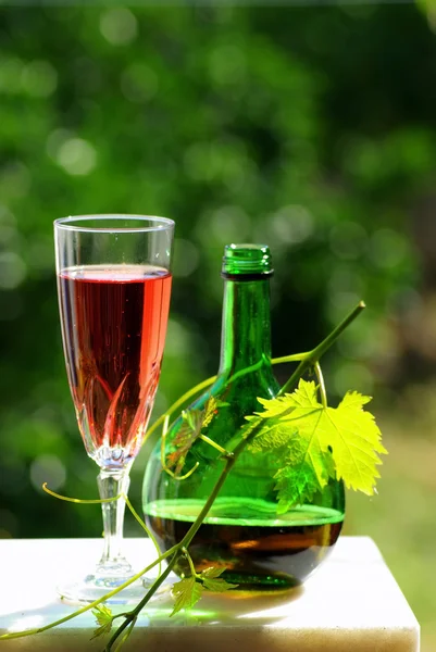 Vino rosado — Foto de Stock