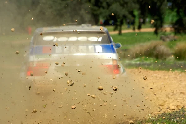 Coche en competición en rally off-road . —  Fotos de Stock