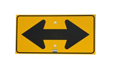 Double arrow sign clipart