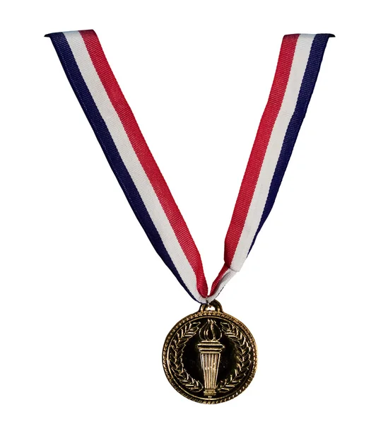 stock image Gold medal isolated