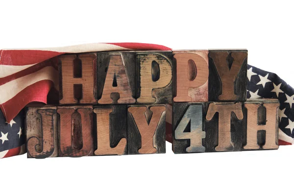 Happy July 4th — Stock Photo, Image