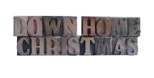 Down home Kerstmis — Stockfoto