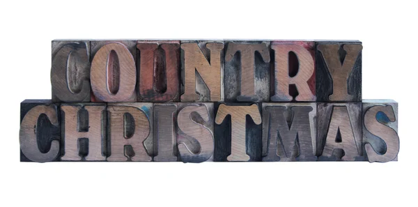 Country Christmas — Stock Photo, Image