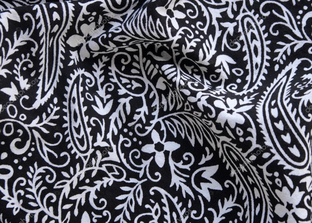 Black and white bandana wallpaper