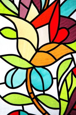 Stained-glass window clipart