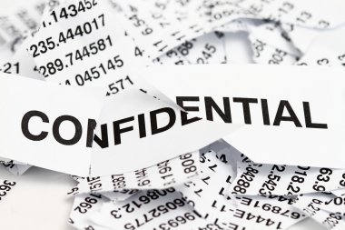 Confidential clipart