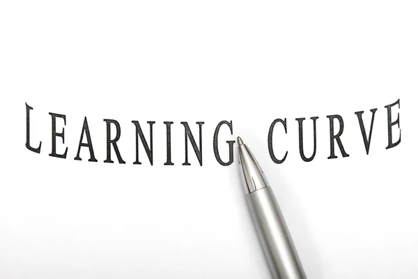 stock image Learning curve