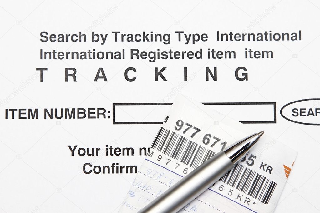 Tracking number — Stock Photo © fiftycents #2816464