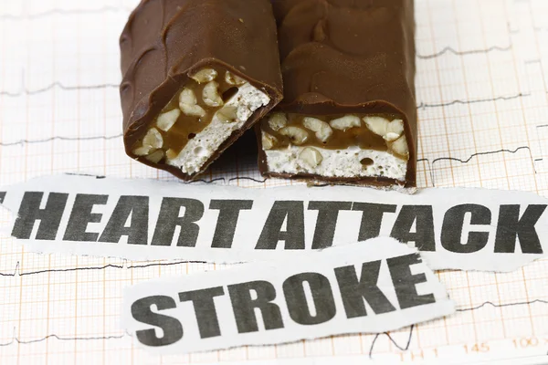 Heart atack — Stock Photo, Image