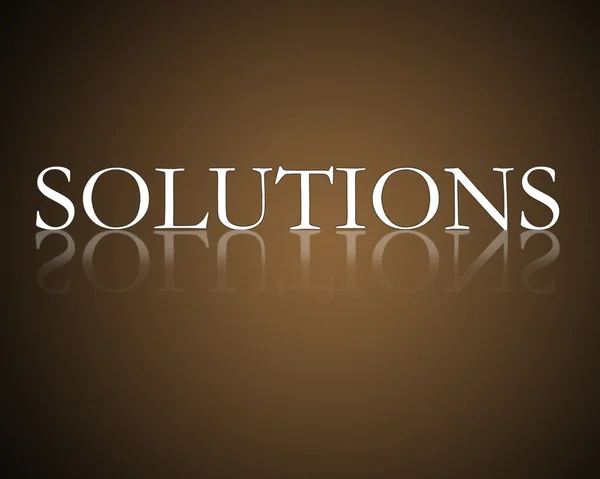 Lösningar — Stockfoto