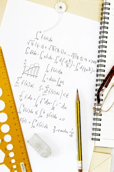 Cálculo integral — Fotografia de Stock