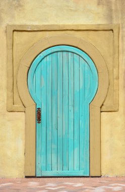 Moroccan door clipart