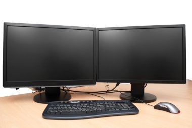 Two_monitors clipart