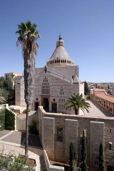 Basiliek van de Aankondiging, Nazaret — Stockfoto