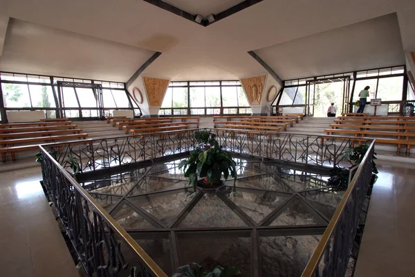 Capernaum - The Church of the House of P — Stock Photo, Image
