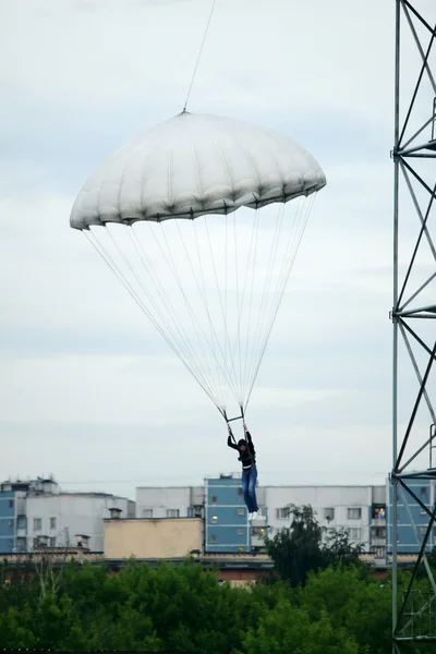 Stock image Jump from a parachute tower