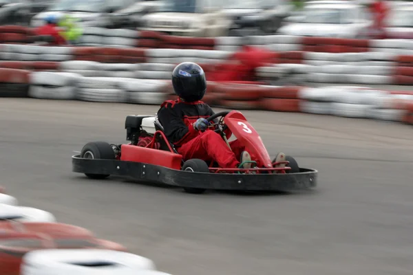 Gå vagn race — Stockfoto