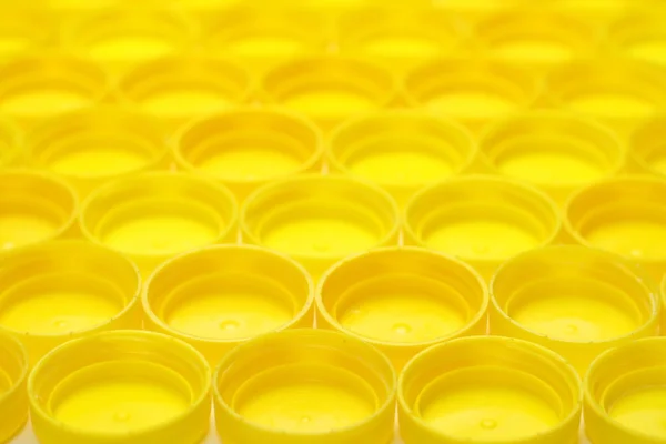 Yellow Caps — Stock Photo, Image