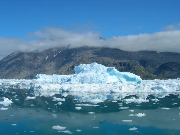 Ijsbergen smelten — Stockfoto