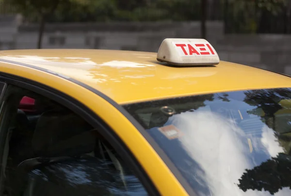 stock image Taxi in Athens