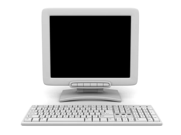 PC, view front — Stock Photo, Image