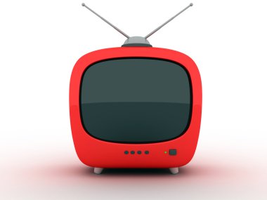 TV abstract (front) clipart