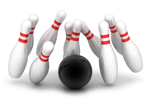 Znamení bowlingu — Stock fotografie