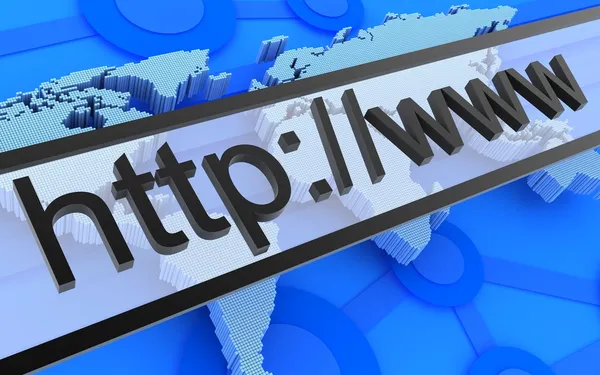 Internet address — Stock Photo, Image
