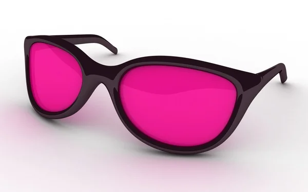 Glasses pink — Stock Photo, Image