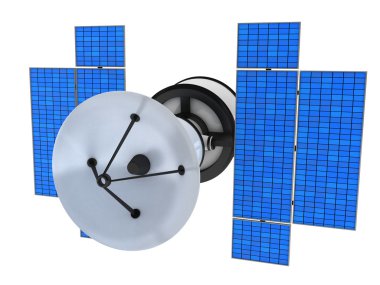 Sputnik isolated clipart