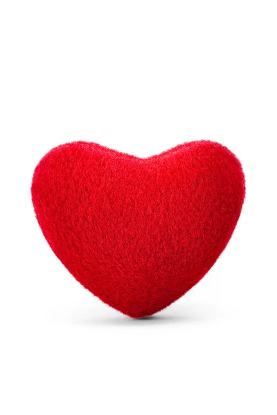 Soft red heart — Stock Photo, Image