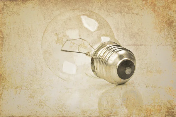 Lying bulb. — Stock Photo, Image