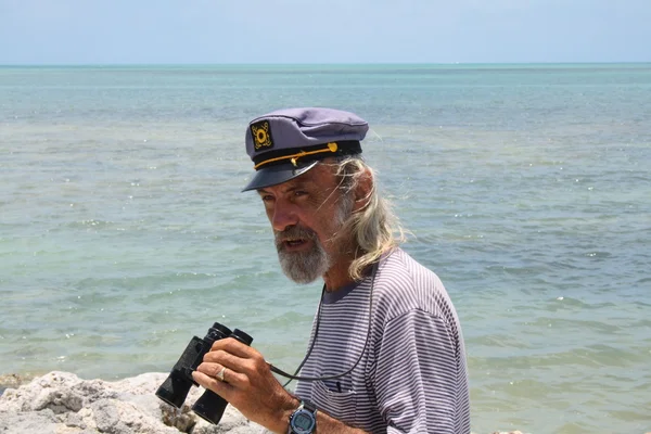 Viejo capitán de mar — Foto de Stock