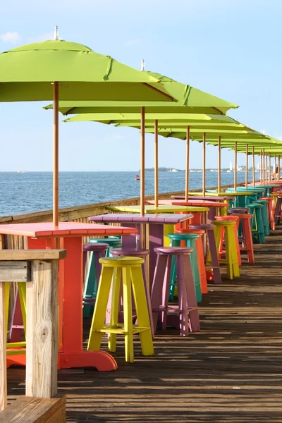 해변 카페 — 스톡 사진