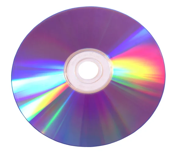 Cd of dvd colorburst — Stockfoto