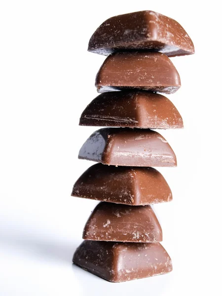 Schokoladenturm — Stockfoto