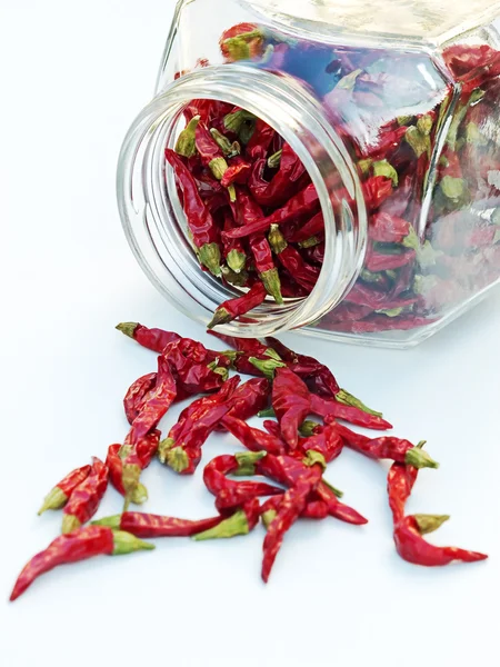 Chili in the jar — Stock Photo, Image