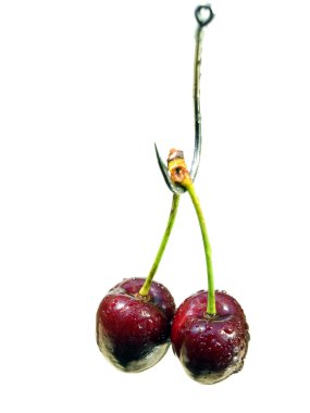 Cherry bait clipart