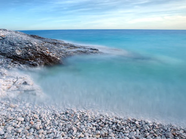 アドリア海のビーチ — ストック写真