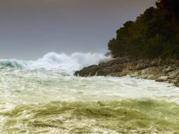 Badai di atas Adriatik — Stok Foto