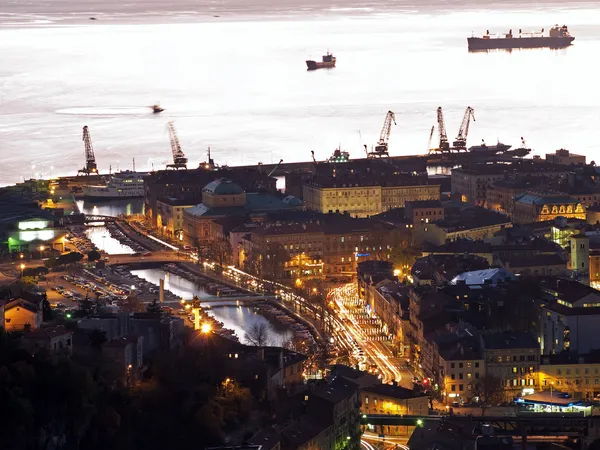 stock image Rijeka port