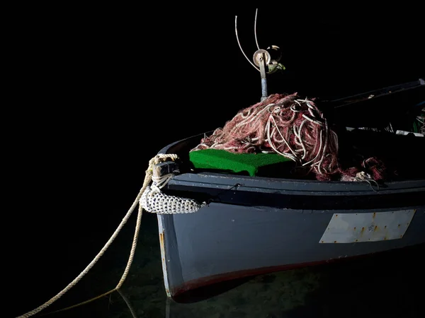 Barco en la oscuridad — Foto de Stock