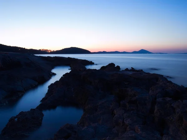 アドリア海の夜 — ストック写真
