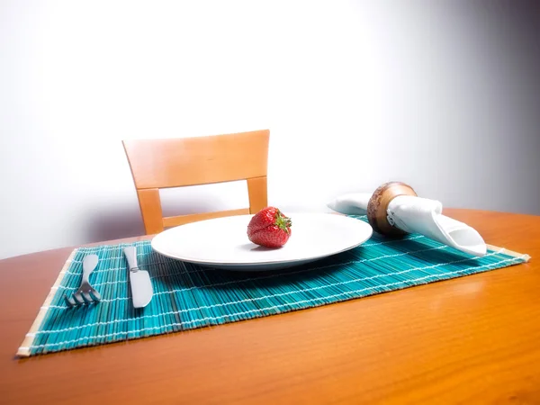 Dieta con fragola — Foto Stock